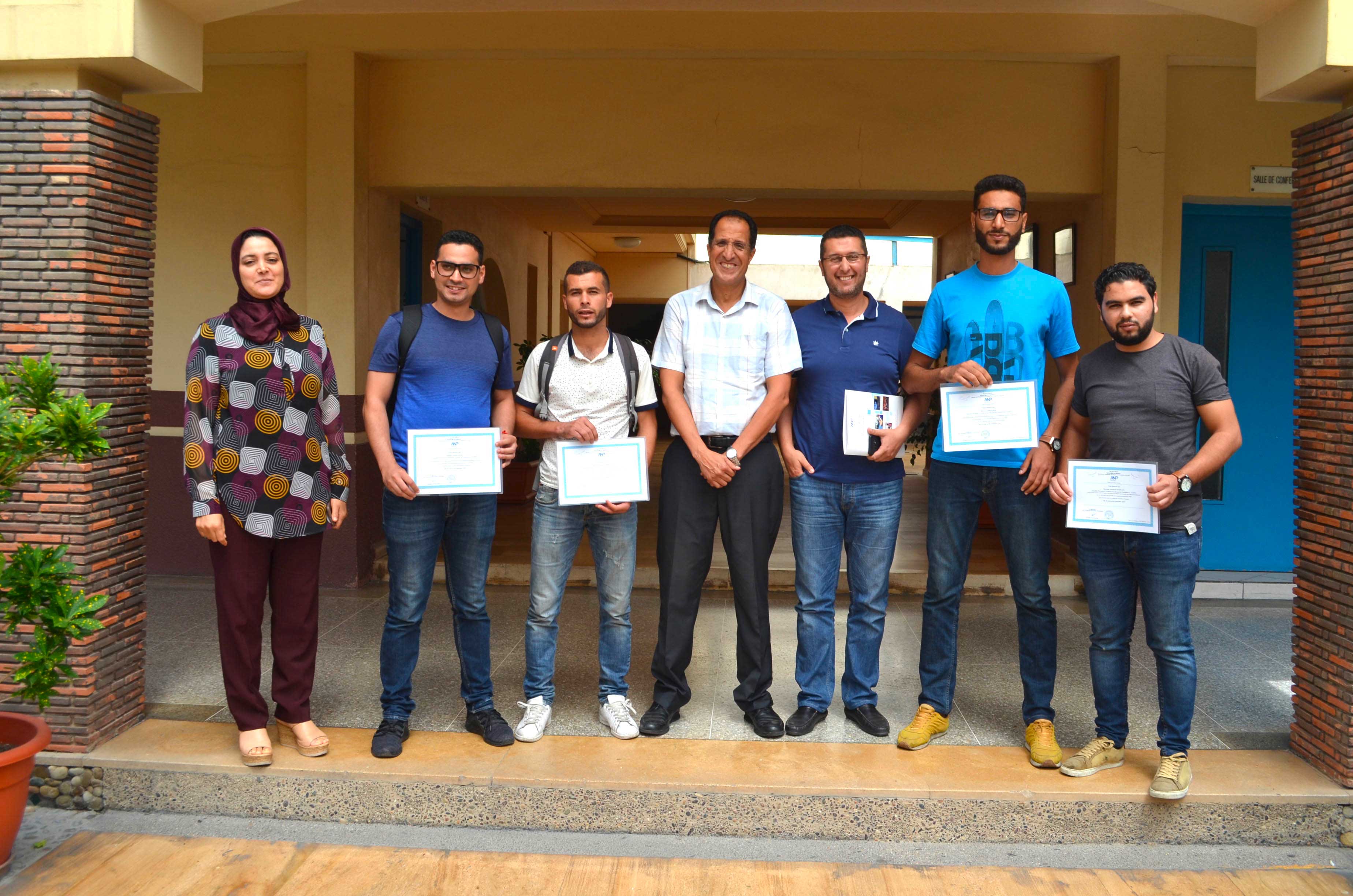 Formation du premier groupe de conducteurs de portique de la société TC3PC (Filiale de Marsa Maroc), sur simulateur de l’ANP du 26-08-2019 au 06-09-2019